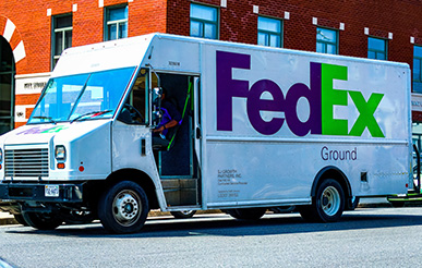 FedEx Delivery Truck